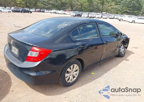 2012 Honda Civic Lx z USA, uszkodzony, nr VIN 19XFB2F51CE059363